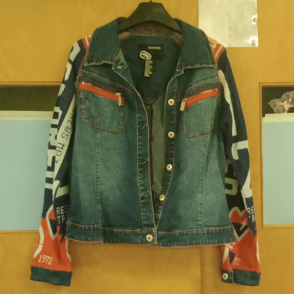 Ecko red denim jacket